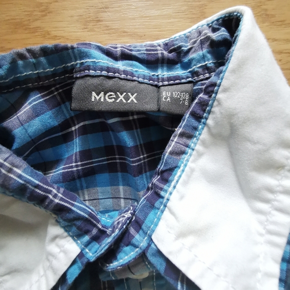 CA 7-8 kids blouse button down shirt - Picture 2 of 5